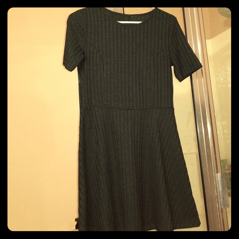 Forest green dress